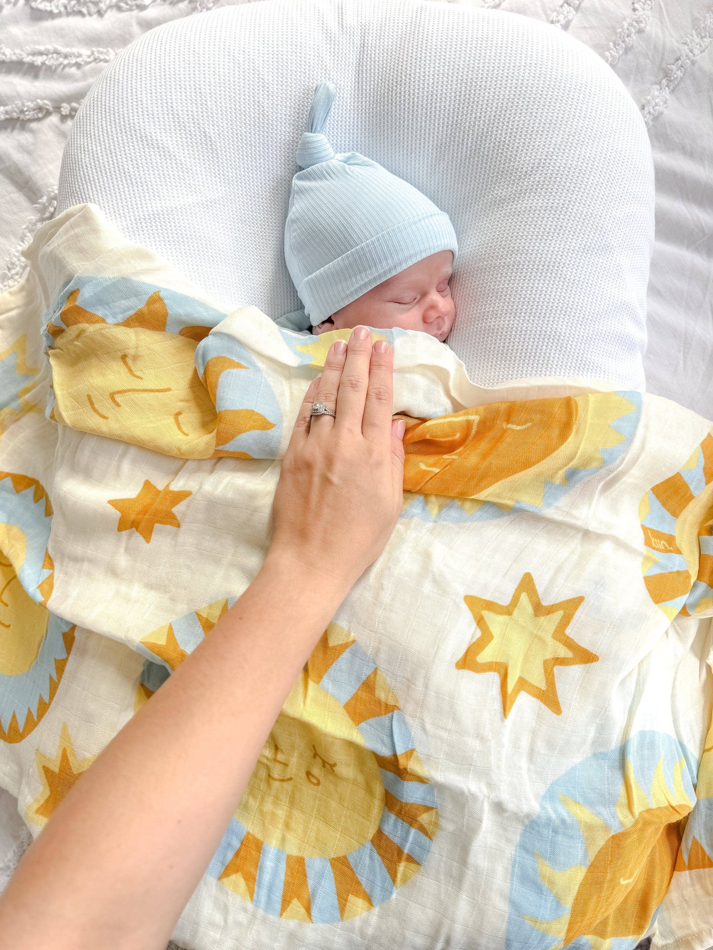 Kiin Baby - Organic Muslin Swaddle - Sunny Day (Limited Edition)