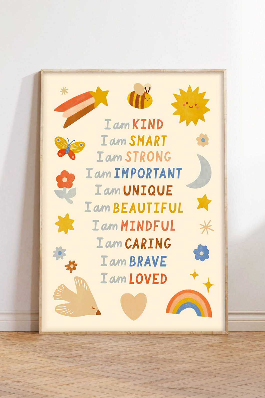 Lauren Sissons Studio - Illustrated Affirmation A3 Wall Art Print