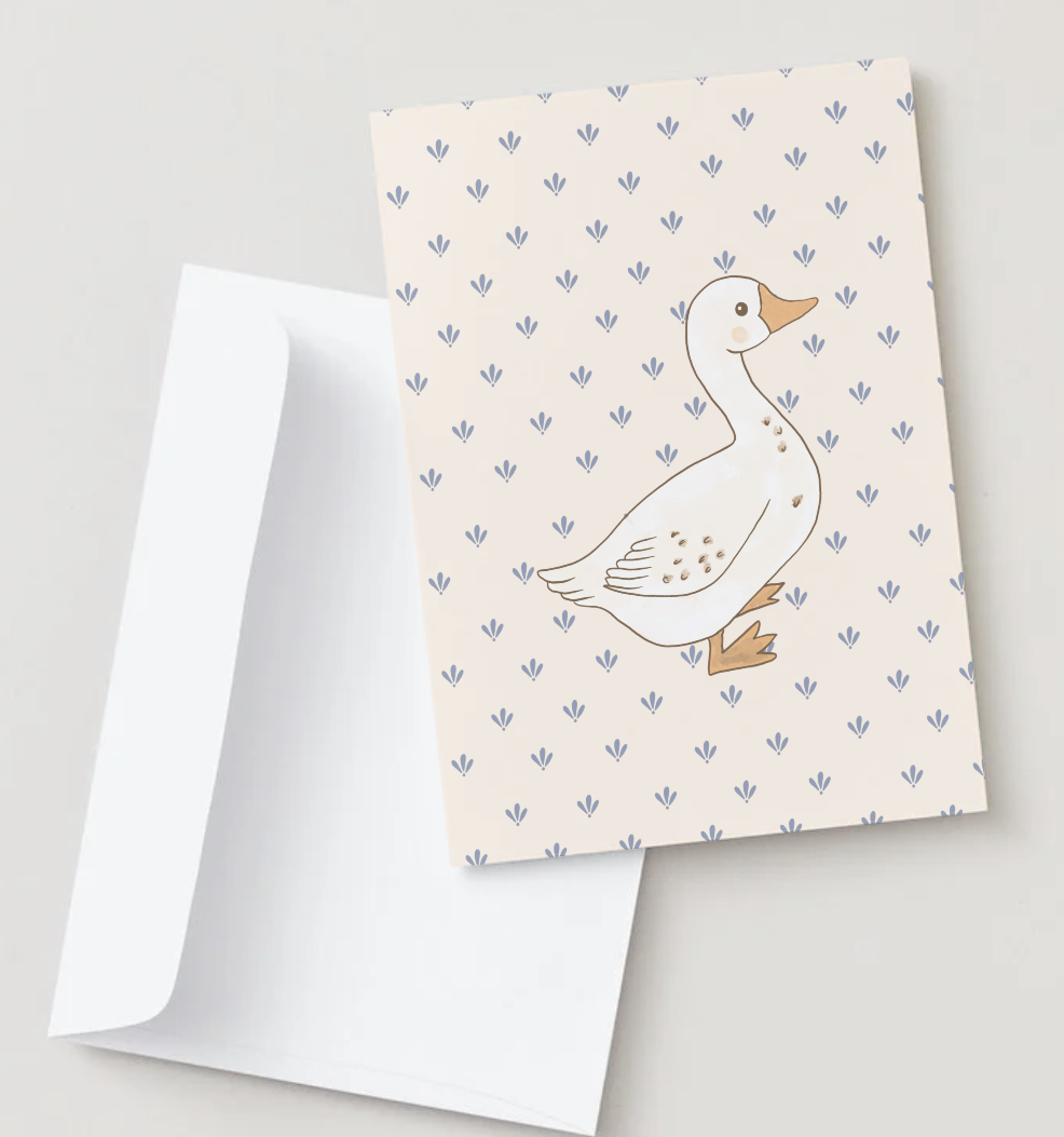 The Name Nest - Goose Card