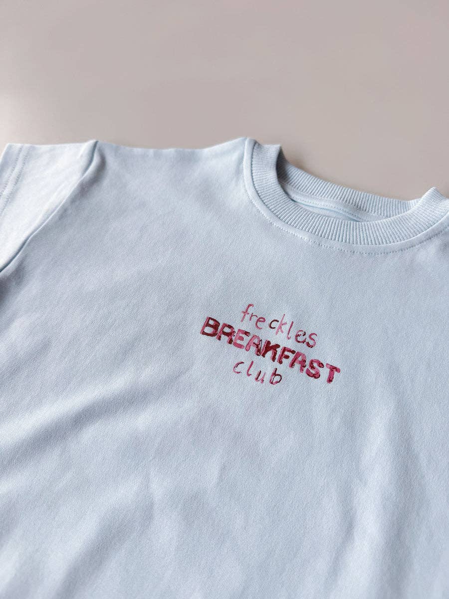 Freckles the Label - Breakfast Club Tee Sky