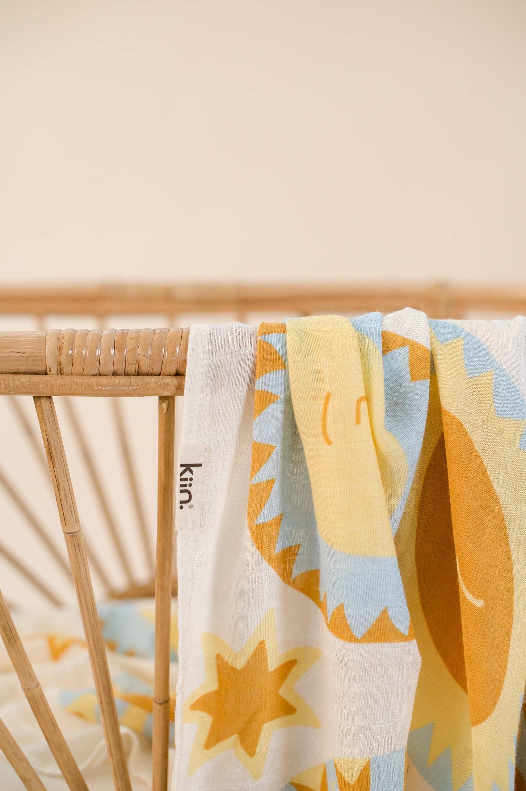 Kiin Baby - Organic Muslin Swaddle - Sunny Day (Limited Edition)