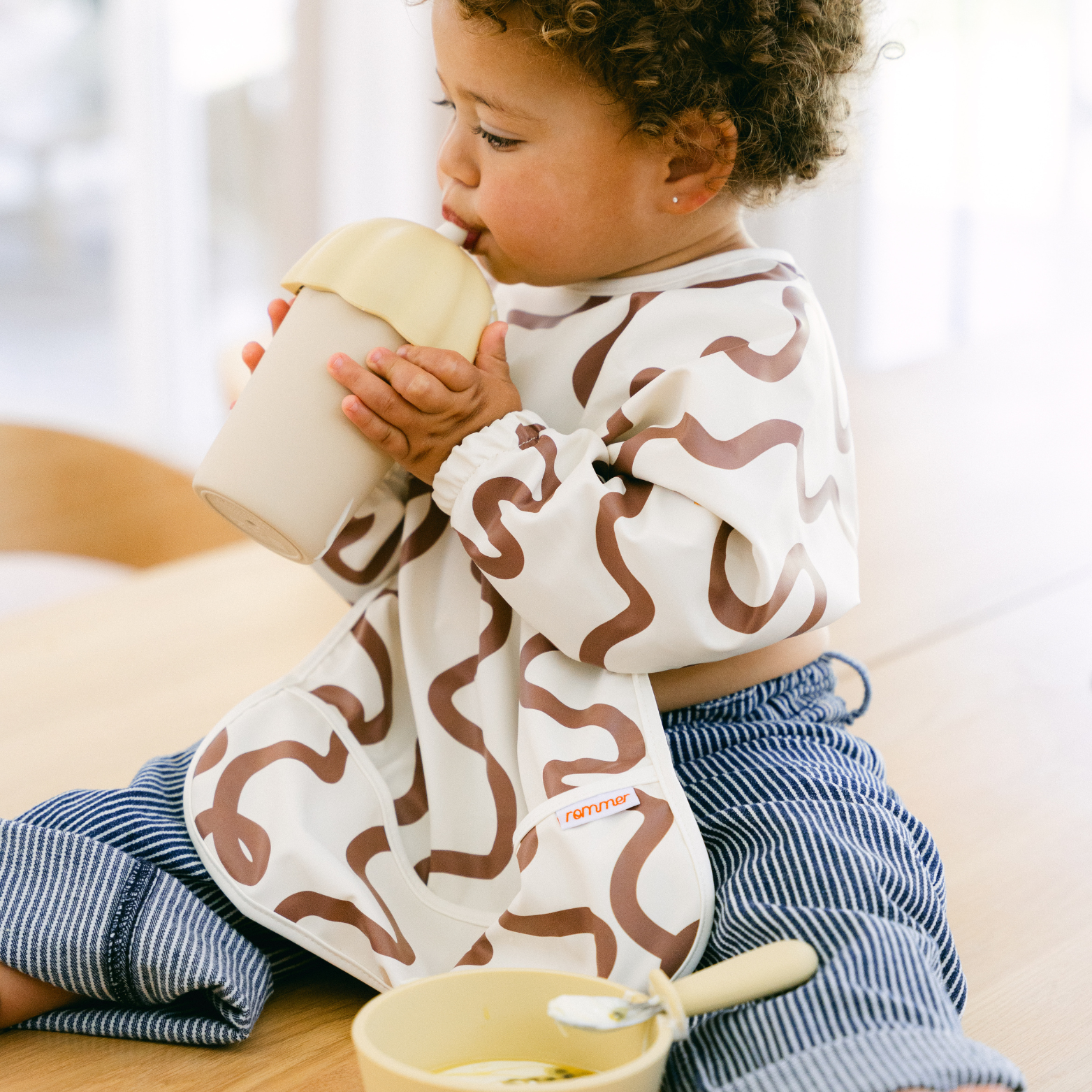 Rommer - Smock Bib Mocha