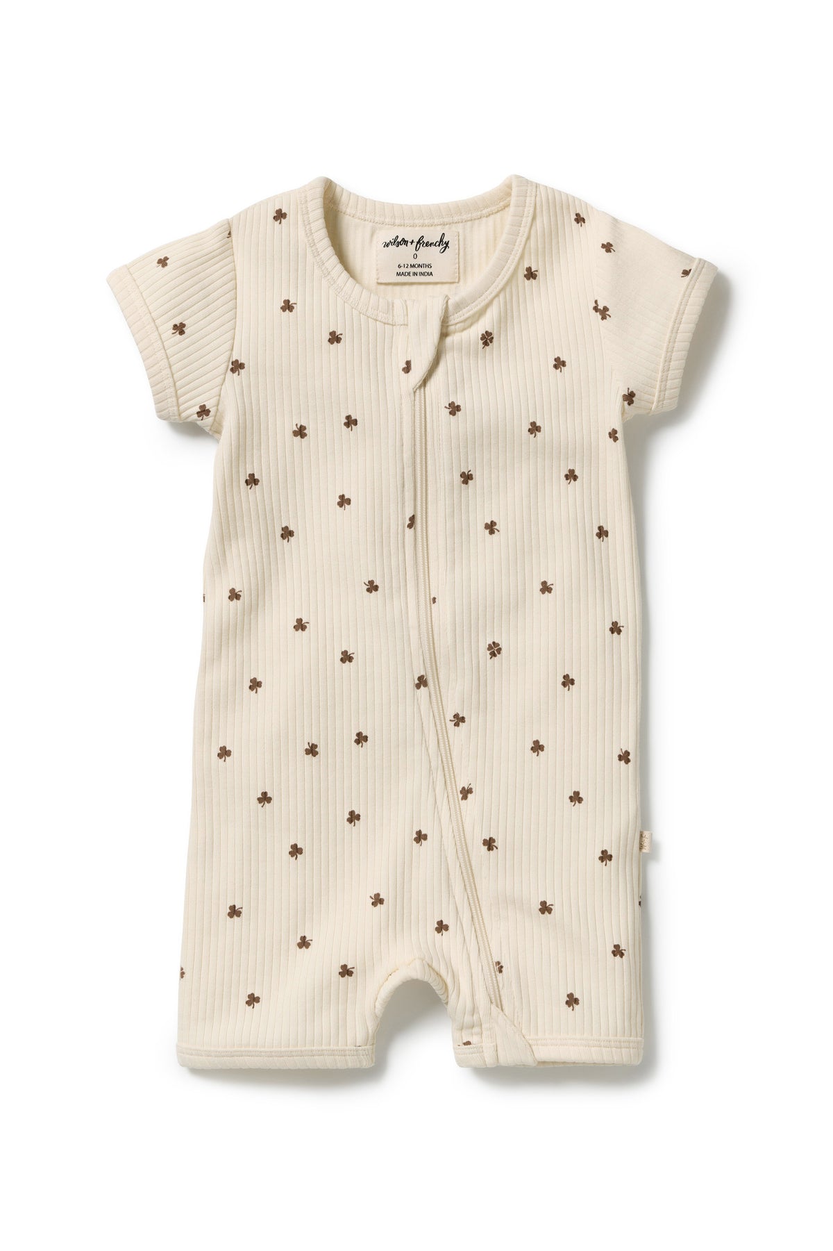 Wilson & Frenchy - My Lucky Charm Organic Boyleg Zipsuit