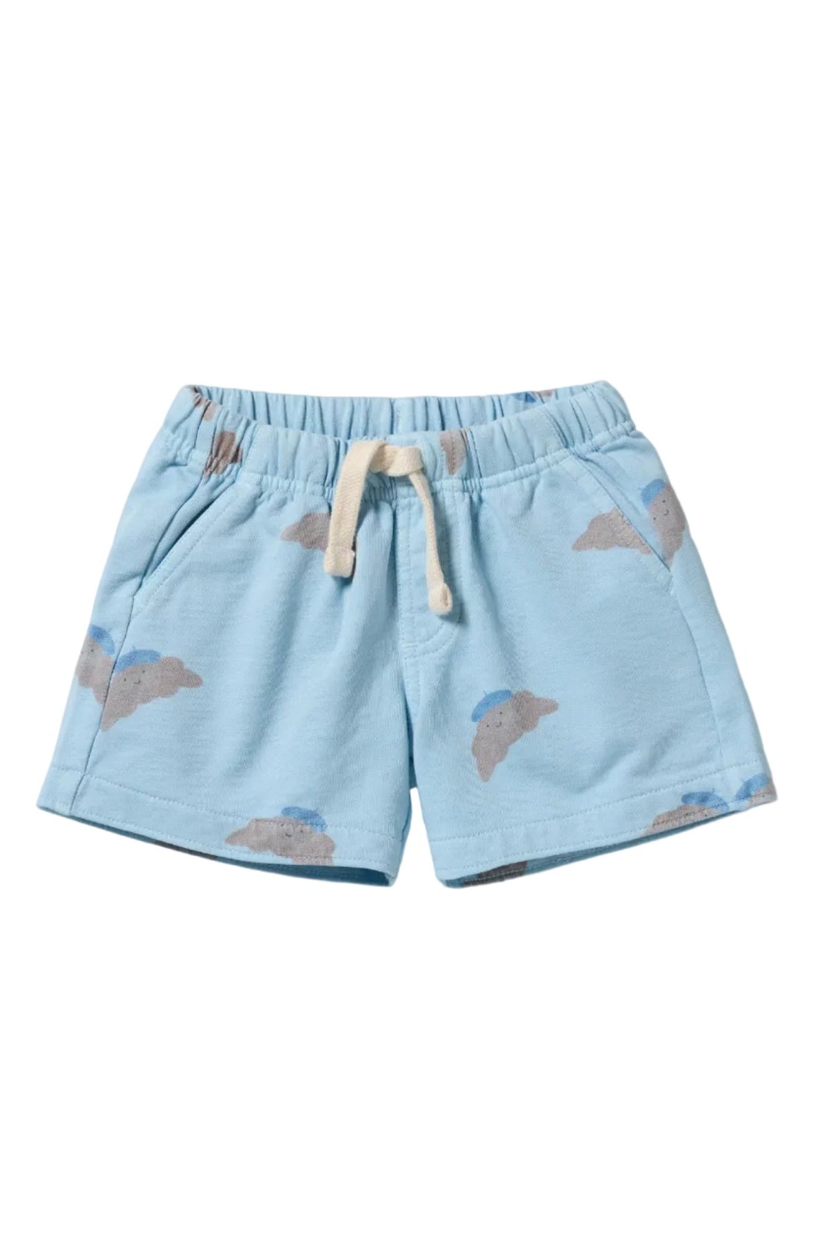Wilson & Frenchy - Little Croissant Organic Garment Dyed Sweat Long Short