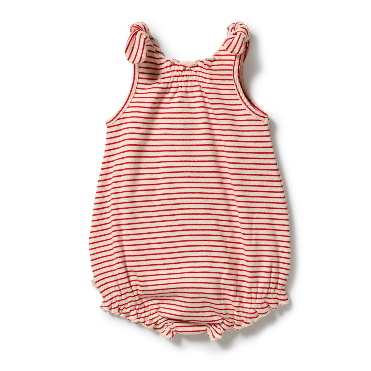 Wilson & Frenchy - Candy Cane Organic Stripe Rib Playsuit