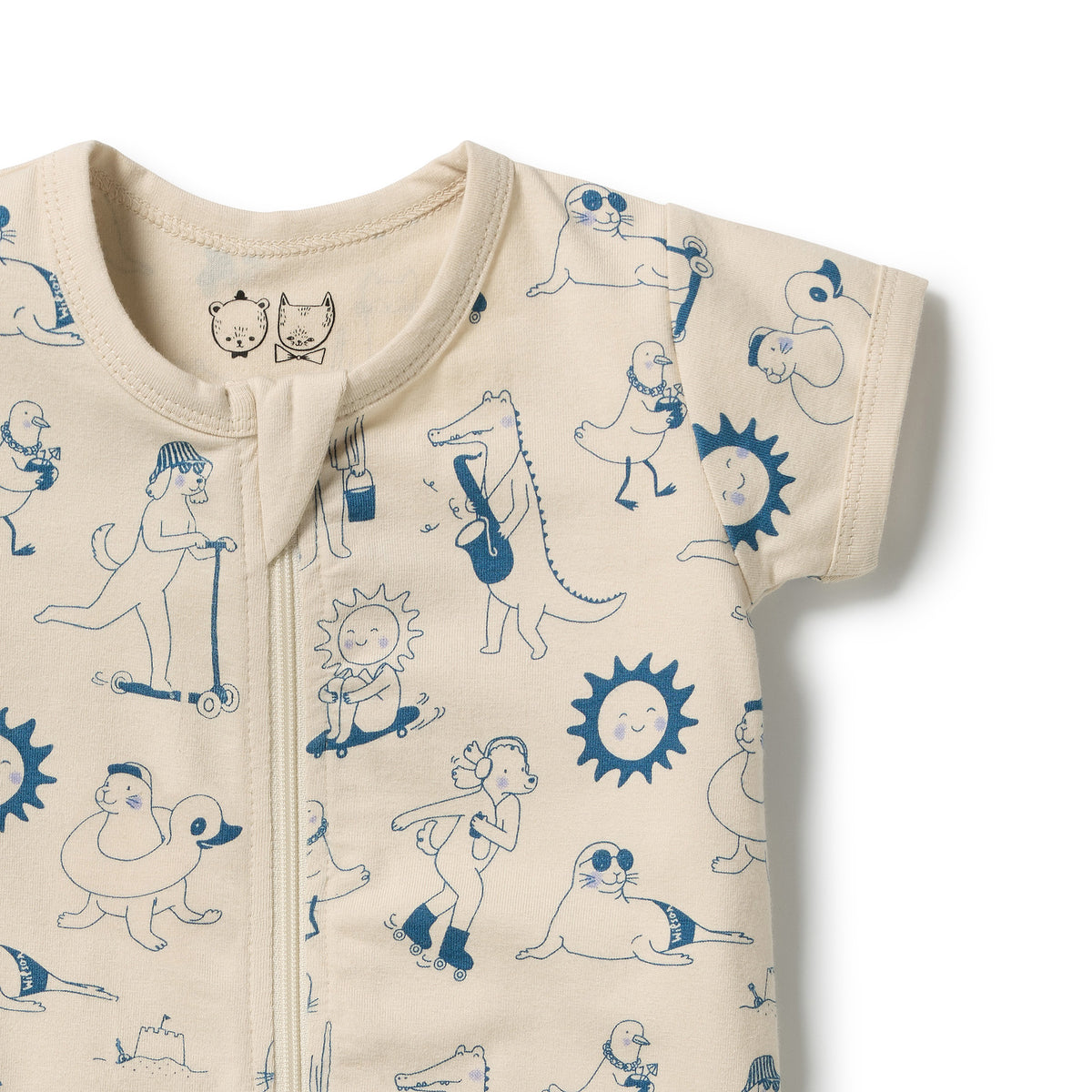 Wilson & Frenchy - Tout est Magique Organic Boyleg Zipsuit