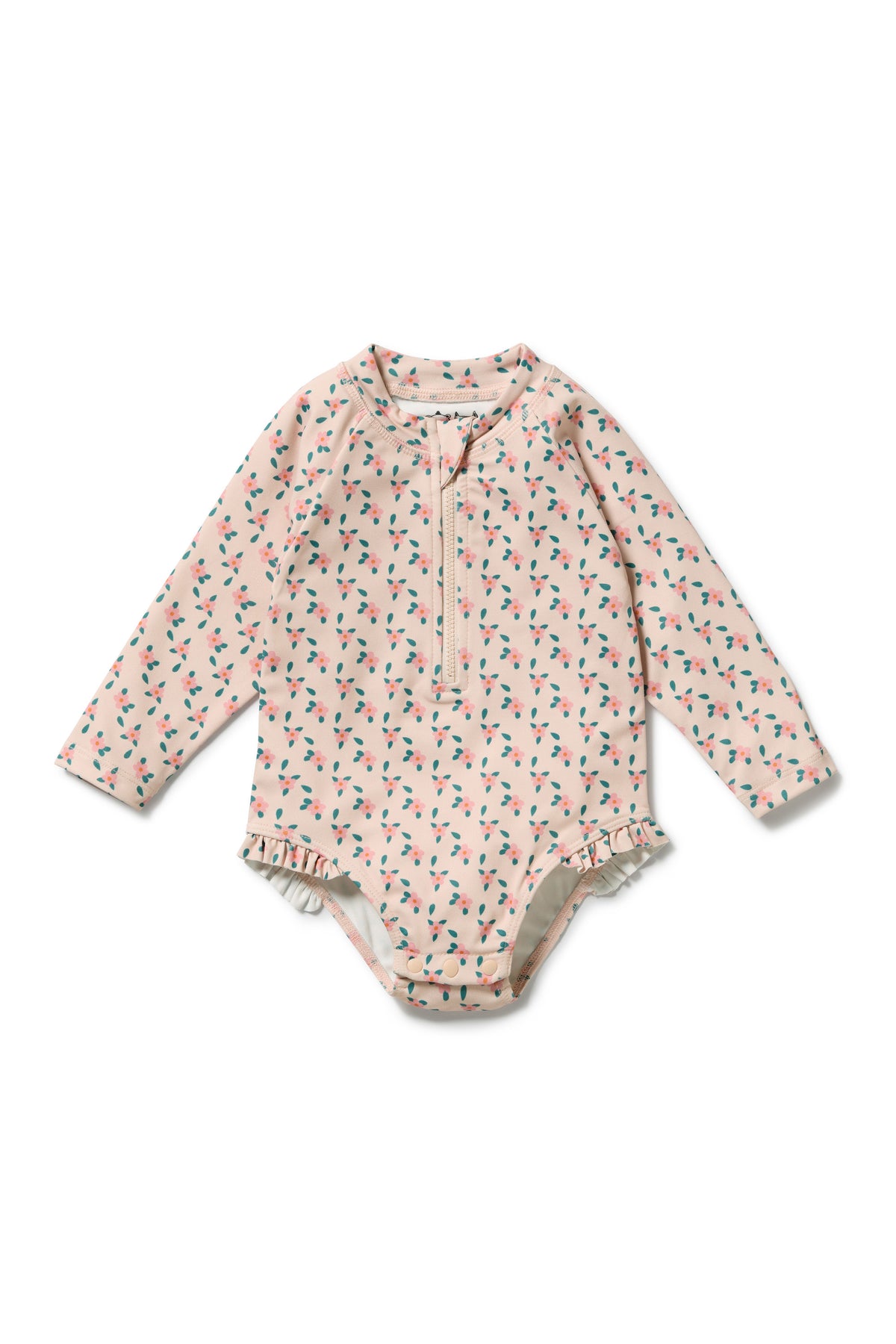 Wilson & Frenchy - Little Blossom Long Sleeve Swimsuit