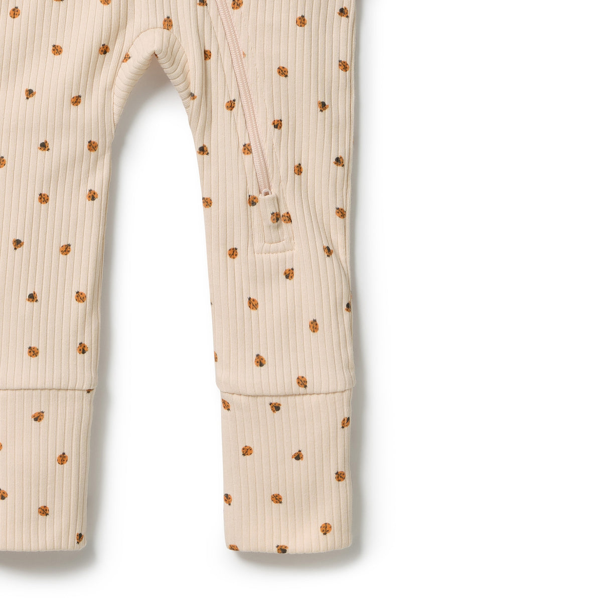 Wilson & Frenchy - Little Lady Bugs Organic Zipsuit with Feet
