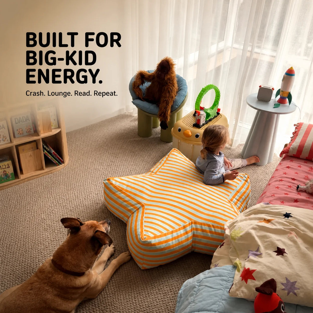 Jellybean Interiors - Superstar Crash Pad Honey