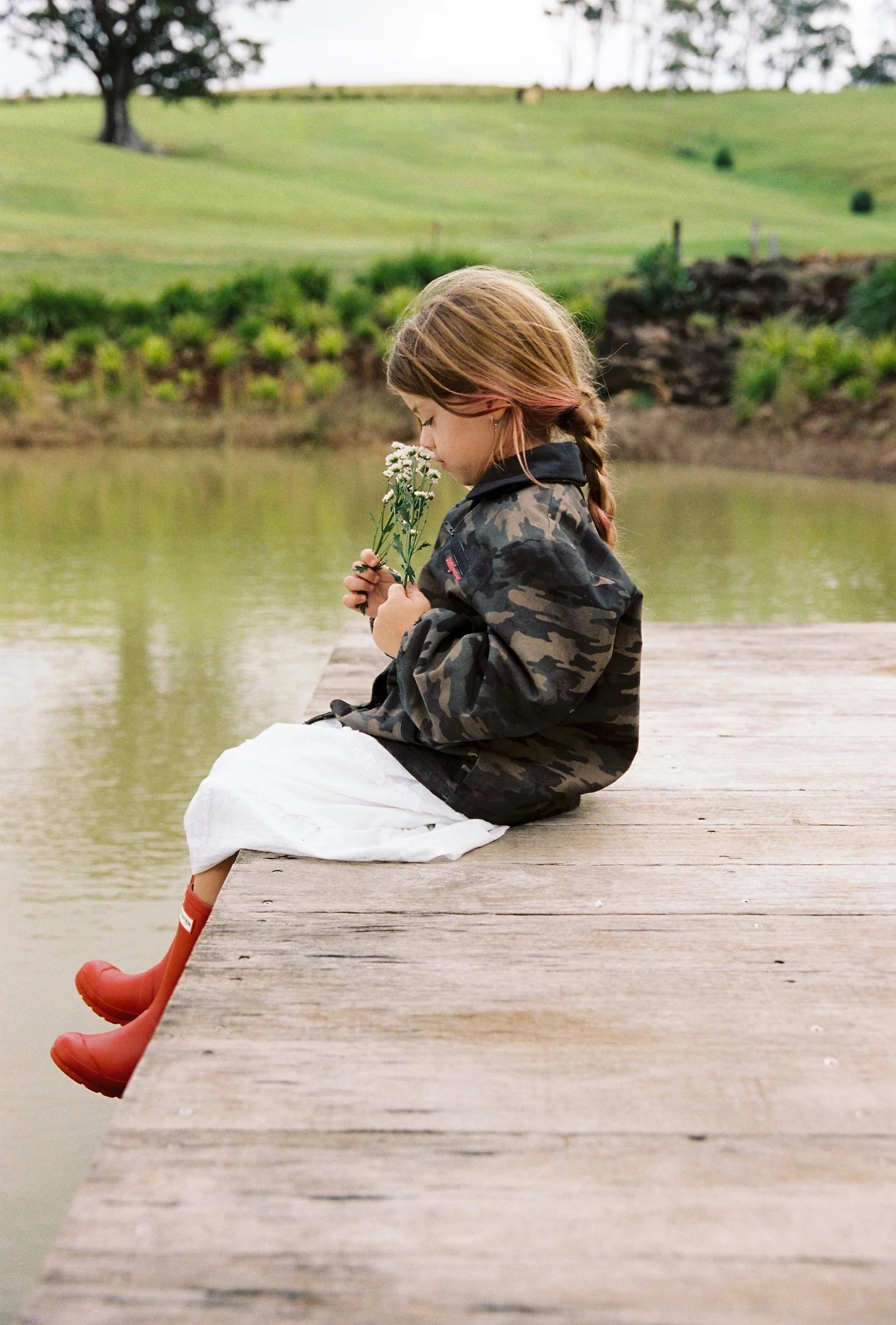 JUNI JNR - Rocky Padded Jacket Camo