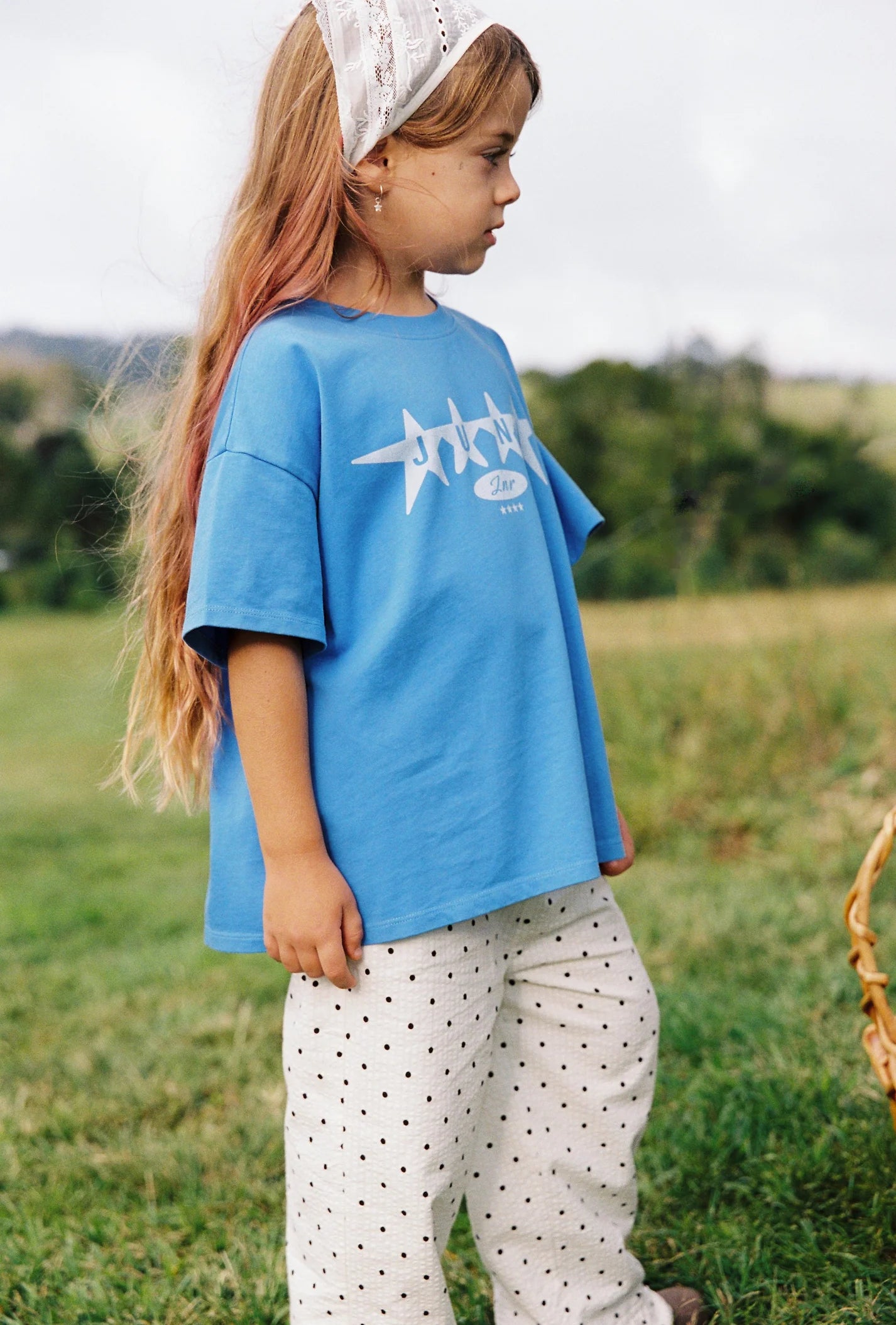 JUNI JNR - JNR Star Tee Azure