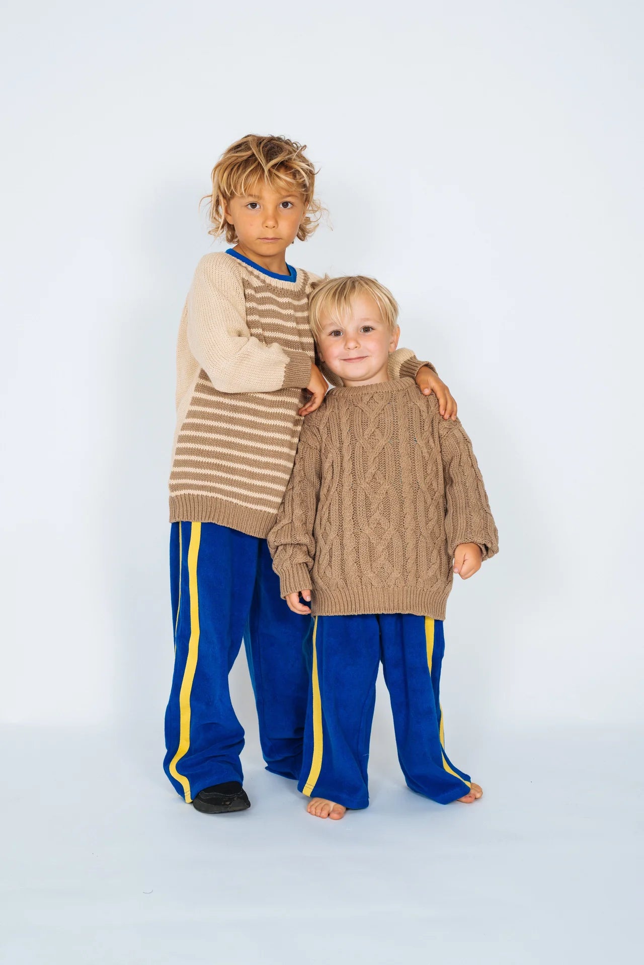 Atmosea - Kids Cable Knit Mocha