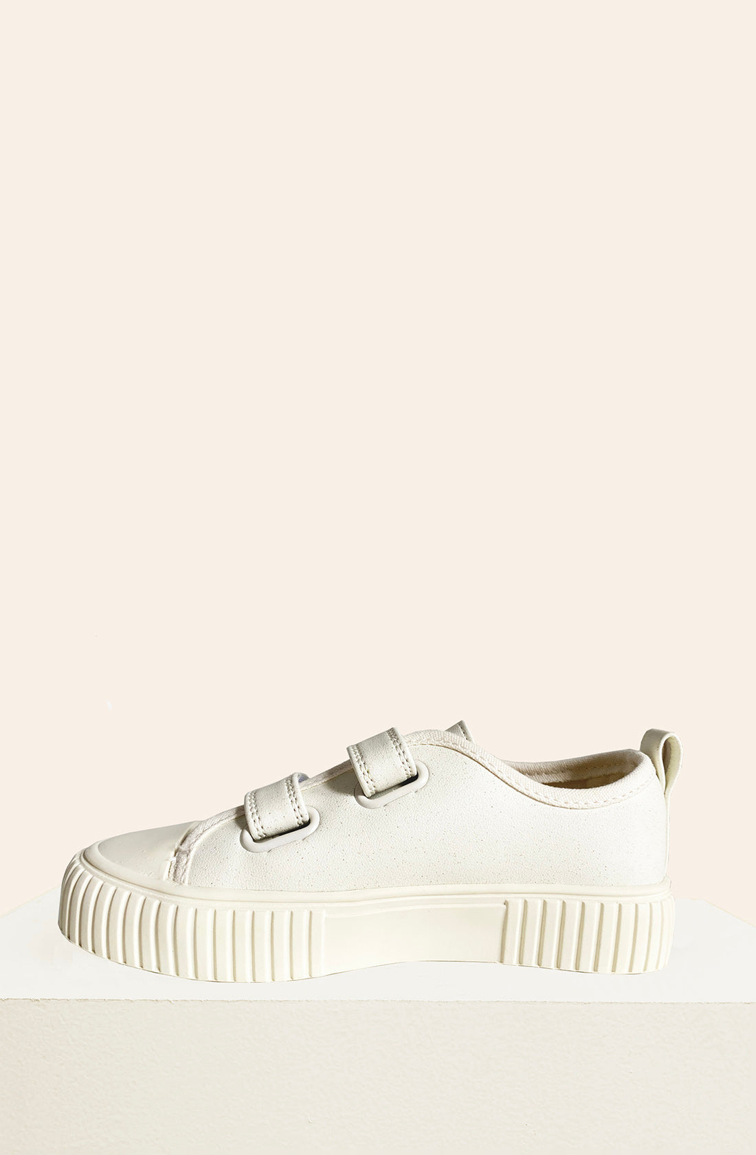 PICCOLINI Limited Edition Low Top Sneaker Off White from side.