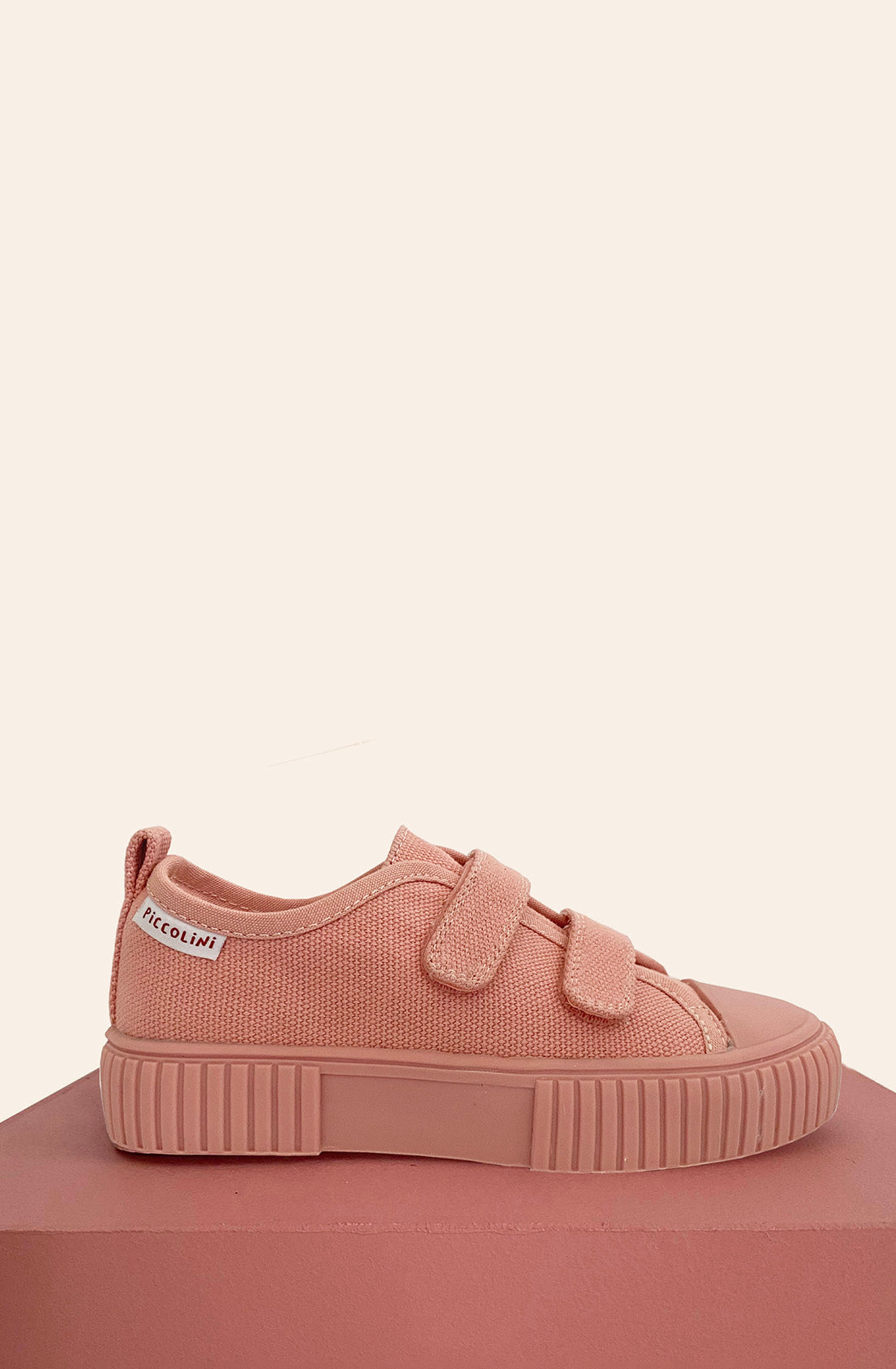 PICCOLINI Original Low Top Sneaker Pink from side.