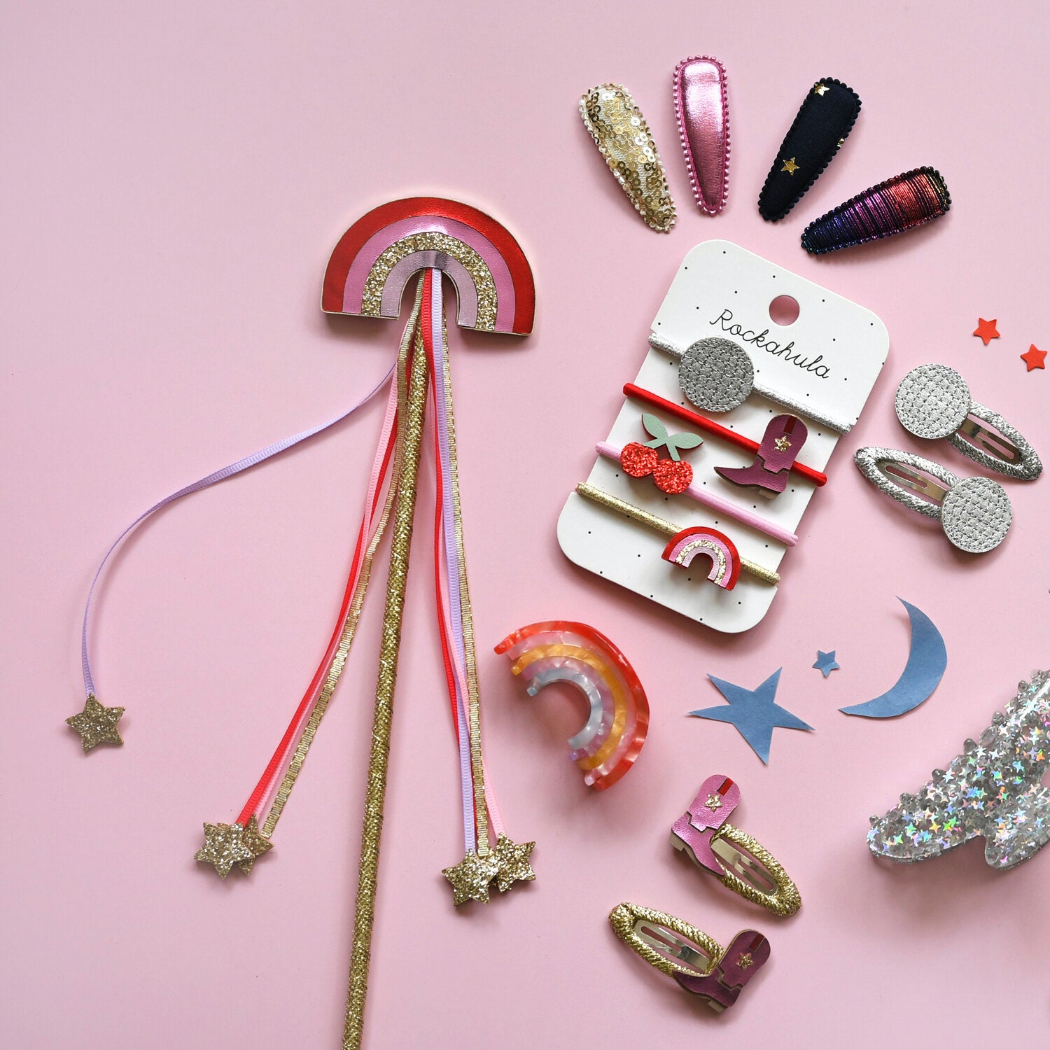 Rockahula - Shimmer Rainbow Claw Clip