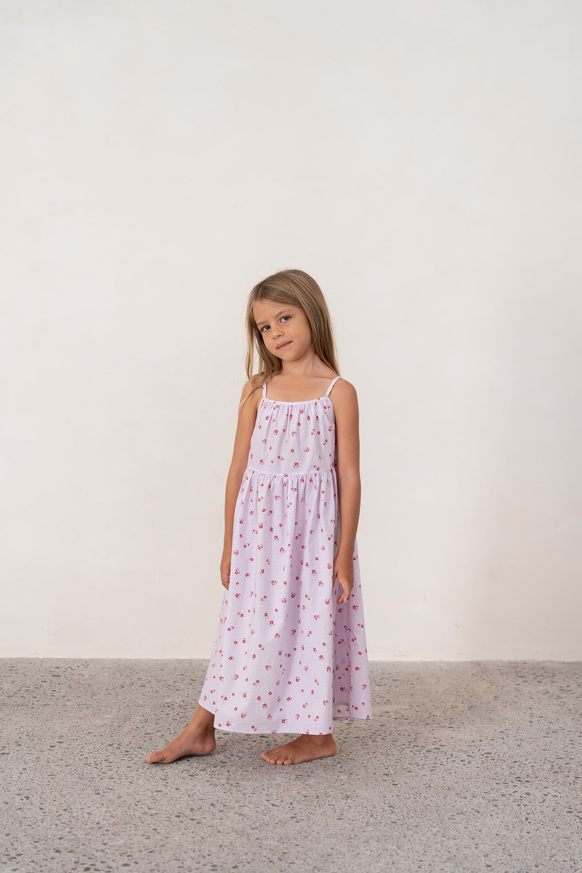 PRE-ORDER Illoura the Label - Darcy Dress Ditsy Meadow