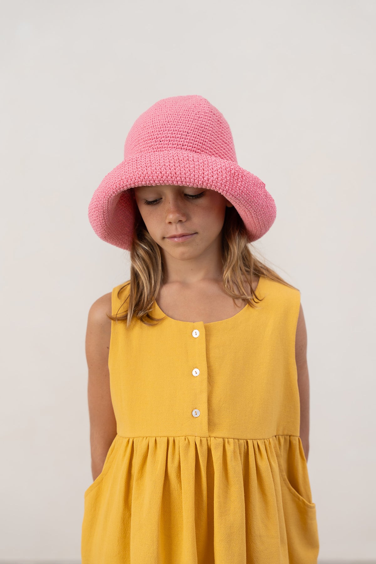 PRE-ORDER Illoura the Label - Crochet Hat Peony