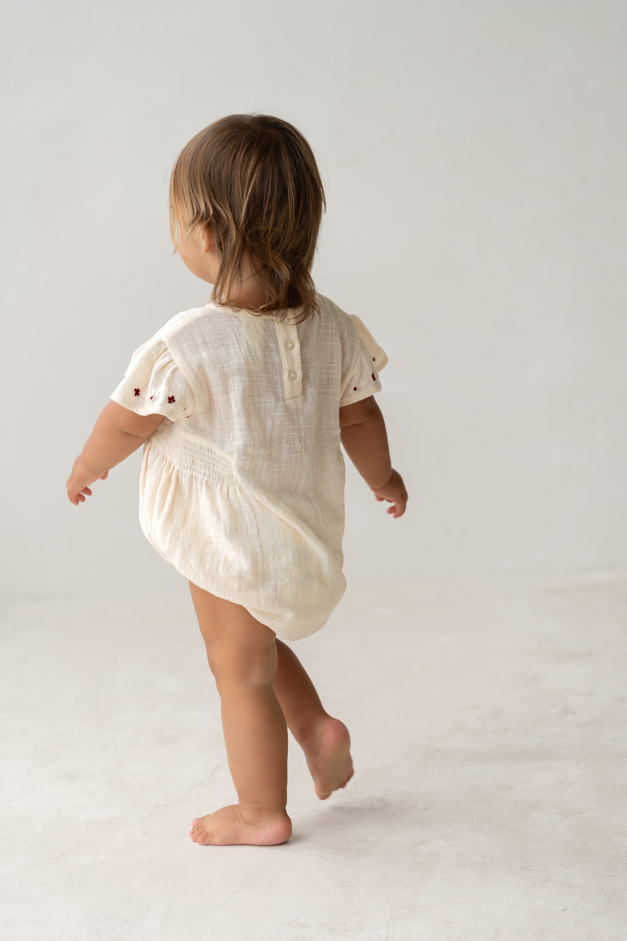 Blossom Romper Natural