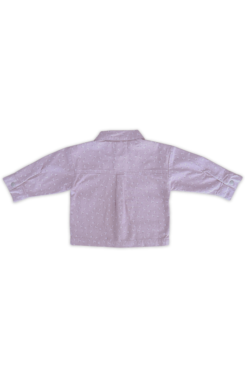 Grown - Organic Bloom Denim Shirt Jacket