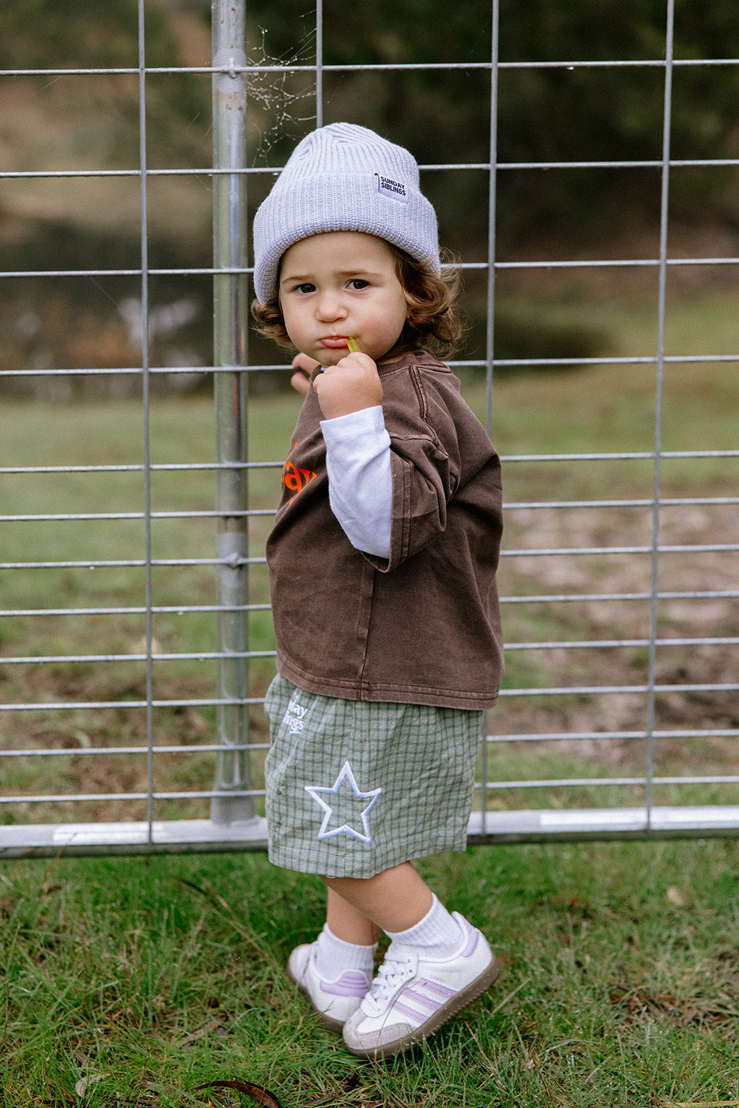 Sunday Siblings - Nash Shorts Green