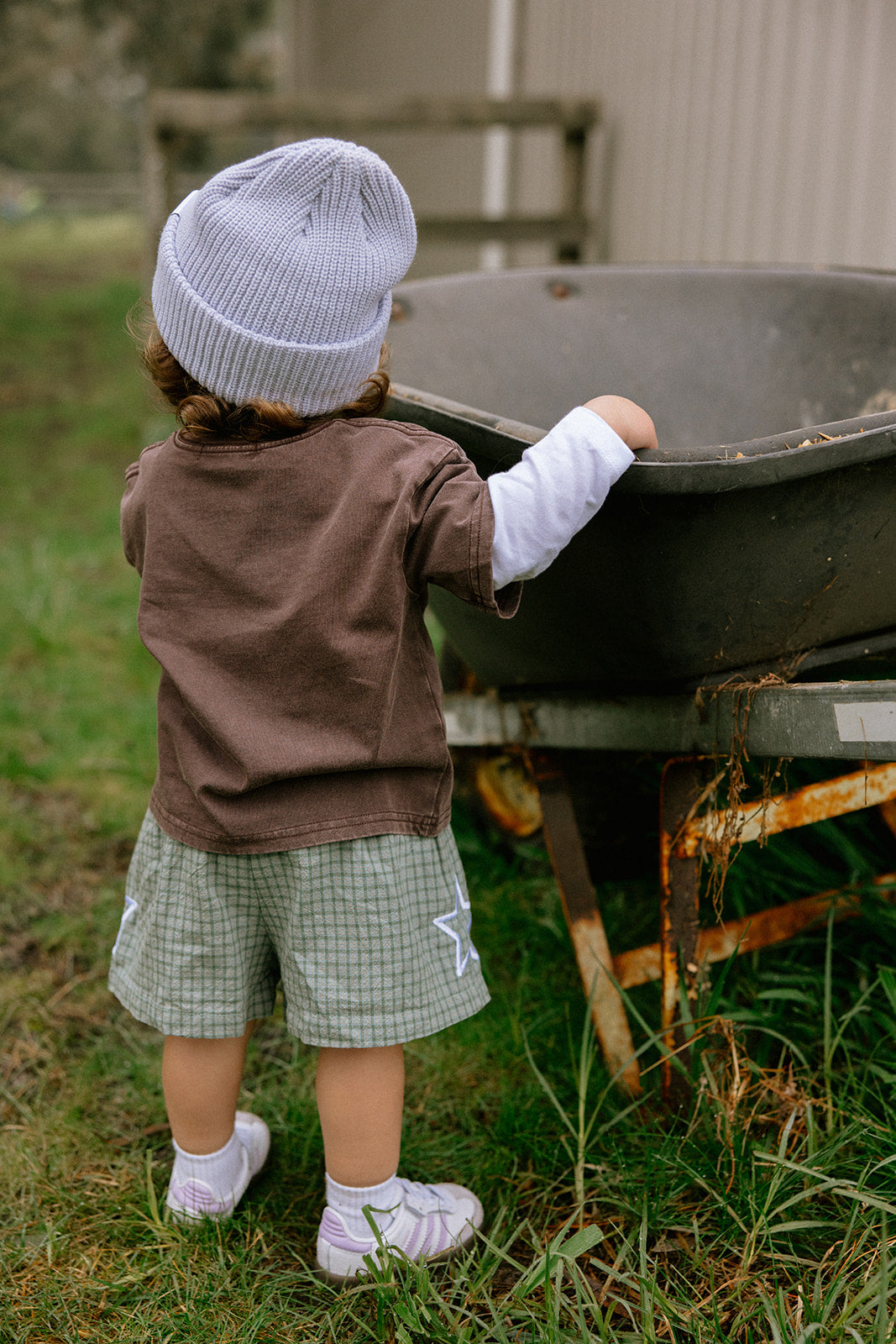 Sunday Siblings - Nash Shorts Green